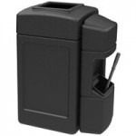 Commercial Zone 755301 45 Gallon Islander Series Black Bermuda 1 Hexagonal Trash Can with Paper Towel Dispenser, Squeegee, and Windshield Wash Station Commercial Zone 755301 45 Gallon Islander Series Black Bermuda 1 Hexagonal Trash Can with Paper Towel Dispenser, Squeegee, and Windshield Wash Station