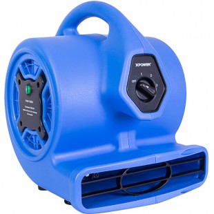XPOWER P-150N Freshen Aire Blue 3-Speed Compact Scented Air Mover with Ionizer and Refillable Scent Cartridge - 1/8 hp XPOWER P-150N Freshen Aire Blue 3-Speed Compact Scented Air Mover with Ionizer and Refillable Scent Cartridge - 1/8 hp