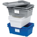 Quantum LID2417GY Gray Lid for TUB2417-8 and TUB2417-12 Cross Stack Tubs Quantum LID2417GY Gray Lid for TUB2417-8 and TUB2417-12 Cross Stack Tubs