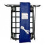 R&B Wire Products Inc. 12 Bushel Blue Knocked Down Fully Sewn Vinyl Basket Truck with Swivel Casters 412KDC/BL R&B Wire Products Inc. 12 Bushel Blue Knocked Down Fully Sewn Vinyl Basket Truck with Swivel Casters 412KDC/BL