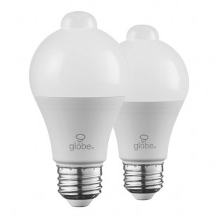 Globe 10W Motion-Activated Frosted LED Lamp, 800 Lumens, 3,000K (A19) - 2/Case Globe 10W Motion-Activated Frosted LED Lamp, 800 Lumens, 3,000K (A19) - 2/Case
