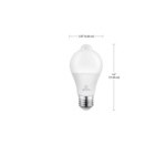 Globe 10W Motion-Activated Frosted LED Lamp, 800 Lumens, 3,000K (A19) - 2/Case Globe 10W Motion-Activated Frosted LED Lamp, 800 Lumens, 3,000K (A19) - 2/Case