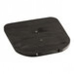 Lancaster Table & Seating Alloy Copper Indoor Cafe Chair with Black Wood Seat