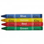 Choice 4 Pack Kids' Restaurant Crayons in Cello Wrap - 1,000/Case Choice 4 Pack Kids' Restaurant Crayons in Cello Wrap - 1,000/Case