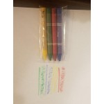 Choice 4 Pack Kids' Restaurant Crayons in Cello Wrap - 1,000/Case Choice 4 Pack Kids' Restaurant Crayons in Cello Wrap - 1,000/Case