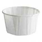 Genpak F075S Harvest Paper 0.75 oz. Squat Souffle / Portion Cup - 250/Pack Genpak F075S Harvest Paper 0.75 oz. Squat Souffle / Portion Cup - 250/Pack