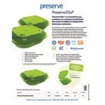 Preserve Reusable 3 Compartment Take-Out Container 9 Preserve Reusable 3 Compartment Take-Out Container 9