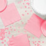 Creative Converting 139190135 Classic Pink 2-Ply 1/4 Fold Luncheon Napkin - 600/Case Creative Converting 139190135 Classic Pink 2-Ply 1/4 Fold Luncheon Napkin - 600/Case