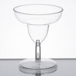Fineline Tiny Temptations 6404-CL 4 oz. Tiny Tumblers Clear Plastic Cup - 200/Case