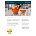 Reserve by Libbey Kentucky Bourbon Trail 13.5 oz. Cocktail Glass - Sample