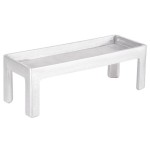Cal-Mil 1560-4 Aluminum Three Jar Display - 12 Cal-Mil 1560-4 Aluminum Three Jar Display - 12