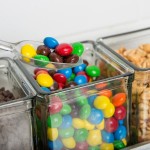 Cal-Mil 1560-4 Aluminum Three Jar Display - 12 Cal-Mil 1560-4 Aluminum Three Jar Display - 12