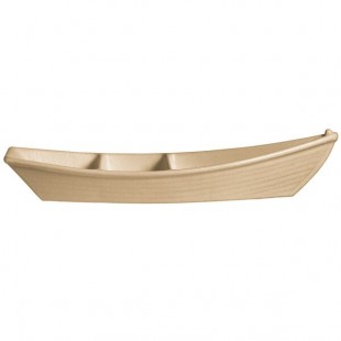 G.E.T. Enterprises BT320LT Bugambilia 3.6 Qt. Classic Textured Finish Latte Resin-Coated Aluminum Deep Boat with Dividers G.E.T. Enterprises BT320LT Bugambilia 3.6 Qt. Classic Textured Finish Latte Resin-Coated Aluminum Deep Boat with Dividers