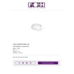 Front of the House Drinkwise Flat Plastic Lid for 10 oz. Carafe