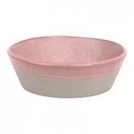 Front of the House Mezze® 3 oz. Guava Two-Tone Round Porcelain Ramekin - 12/Case