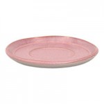 Front of the House Mezze® 3 oz. Guava Two-Tone Round Porcelain Ramekin - 12/Case