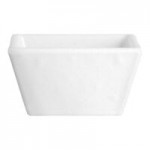 Creations Cali from Steelite International 3 oz. White Melamine Square Dish - 12/Pack Creations Cali from Steelite International 3 oz. White Melamine Square Dish - 12/Pack