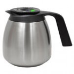 Curtis TFT64D FreshTrac 64 oz. Thermal Stainless Steel Decaf Coffee Decanter with Brew Through Lid Curtis TFT64D FreshTrac 64 oz. Thermal Stainless Steel Decaf Coffee Decanter with Brew Through Lid