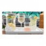 Sophistiplate Traditional 53 oz. Clear SAN Plastic Pitcher with Lid - 6/Pack