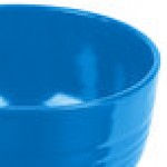 TableCraft CW3170SBL 3.5 Qt. Sky Blue Cast Aluminum Fruit Bowl