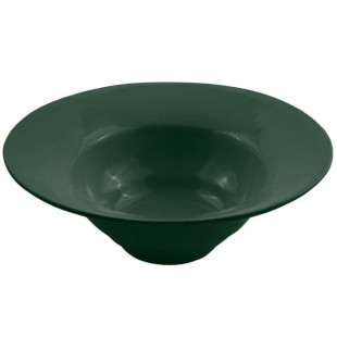 Bon Chef 9172 3 Qt. Hunter Green Sandstone Finish Cast Aluminum Wide Rim Bowl Bon Chef 9172 3 Qt. Hunter Green Sandstone Finish Cast Aluminum Wide Rim Bowl