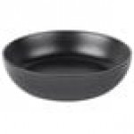 10 Strawberry Street WM-6-BLK Wazee Matte 48 oz. Round Black Stoneware Serving Bowl - 2/Case 10 Strawberry Street WM-6-BLK Wazee Matte 48 oz. Round Black Stoneware Serving Bowl - 2/Case