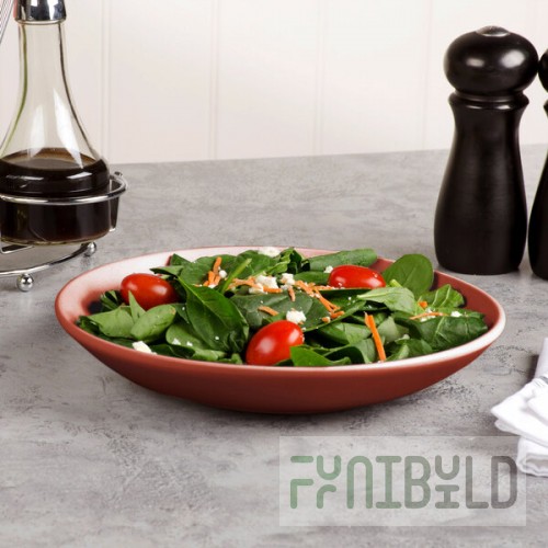 Libbey DRI-4-C Driftstone 38 oz. Clay Satin Matte Porcelain Coupe Bowl - 12/Case