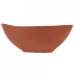 Libbey DRI-4-C Driftstone 38 oz. Clay Satin Matte Porcelain Coupe Bowl - 12/Case