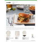 Creations Craft from Steelite International 1.25 Qt. Two-Tone Brown and White Melamine Bowl - 6/Case Creations Craft from Steelite International 1.25 Qt. Two-Tone Brown and White Melamine Bowl - 6/Case