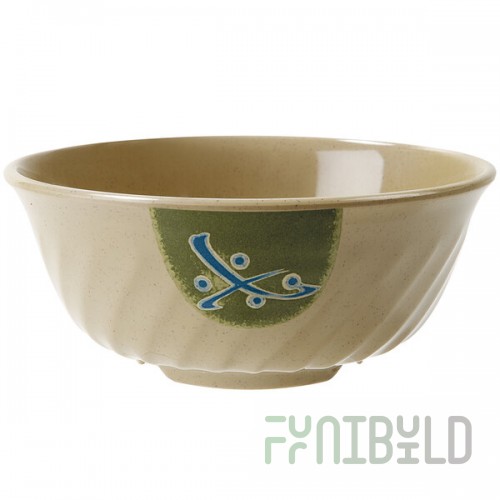 GET M-607-TD Japanese Traditional 32 oz. Fluted Bowl - 12/Case