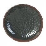 Thunder Group 5705TM Tenmoku Black 11 oz. Round Melamine Rice Bowl - 12/Case