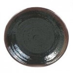 Thunder Group 5705TM Tenmoku Black 11 oz. Round Melamine Rice Bowl - 12/Case