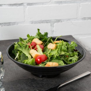 GET ML-78-BK Milano Black 32 oz. Round Bowl - 12/Case GET ML-78-BK Milano Black 32 oz. Round Bowl - 12/Case
