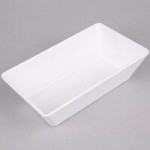 American Metalcraft AWMSQ94 Endurance 125 oz. Square Melamine Serving Bowl - Antique White American Metalcraft AWMSQ94 Endurance 125 oz. Square Melamine Serving Bowl - Antique White