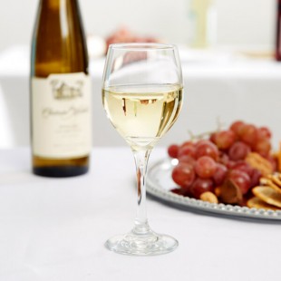 Libbey 3065 Perception 8 oz. Customizable Wine Glass - 24/Case