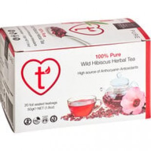 Numi Organic Hibiscus Tea Bags - 16/Box Numi Organic Hibiscus Tea Bags - 16/Box