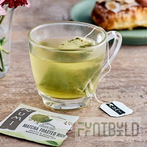 Numi Organic Matcha Toasted Rice Tea Bags - 100/Case