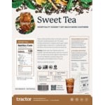 Tractor Beverage Co. Organic Sweet Tea Beverage 8.5:1 Concentrate 32 fl. oz. - 12/Case Tractor Beverage Co. Organic Sweet Tea Beverage 8.5:1 Concentrate 32 fl. oz. - 12/Case