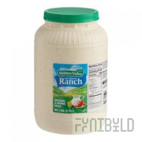 AAK Select Recipe Ranch Dressing 1 Gallon Container - 4/Case