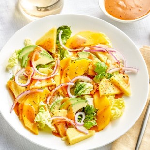 Hellmann's 1 Gallon Mango Pineapple Vinaigrette Dressing Hellmann's 1 Gallon Mango Pineapple Vinaigrette Dressing
