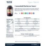 Ken's Foods 1 Gallon Cannonball BBQ Sauce Ken's Foods 1 Gallon Cannonball BBQ Sauce