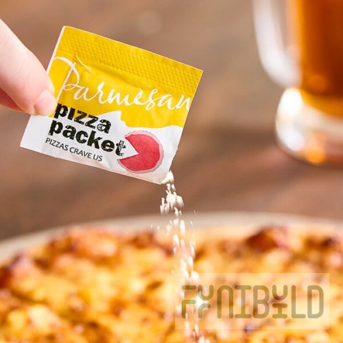 Pizza Packet Parmesan Cheese Packet 0.1 oz. - 200/Case