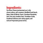Pizza Packet Parmesan Cheese Packet 0.1 oz. - 200/Case