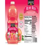 Langers Ruby Red Grapefruit Juice 64 fl. oz. - 8/Case