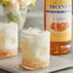 Monin Sugar-Free Caramel Flavoring Syrup 1 Liter - 4/Case