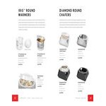 Rosseto SM288 Iris 6.3 Qt. Round Brushed Stainless Steel Chafer Warmer with Lid Rosseto SM288 Iris 6.3 Qt. Round Brushed Stainless Steel Chafer Warmer with Lid