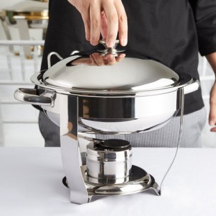 Vollrath 46503 4 Qt. Orion Lift-Off Small Round Chafer Vollrath 46503 4 Qt. Orion Lift-Off Small Round Chafer