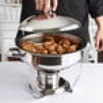 Vollrath 46503 4 Qt. Orion Lift-Off Small Round Chafer