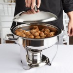 Vollrath 46503 4 Qt. Orion Lift-Off Small Round Chafer