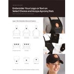 Choice White Customizable Poly-Cotton Half Bistro Apron with 2 Pockets - 18 Choice White Customizable Poly-Cotton Half Bistro Apron with 2 Pockets - 18